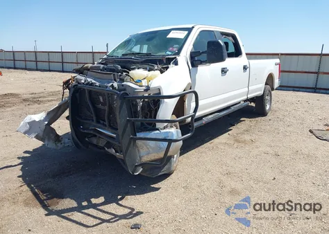 2019 Ford F-250 Xl из США, поврежденный, VIN 1FT7W2B61KEC31375